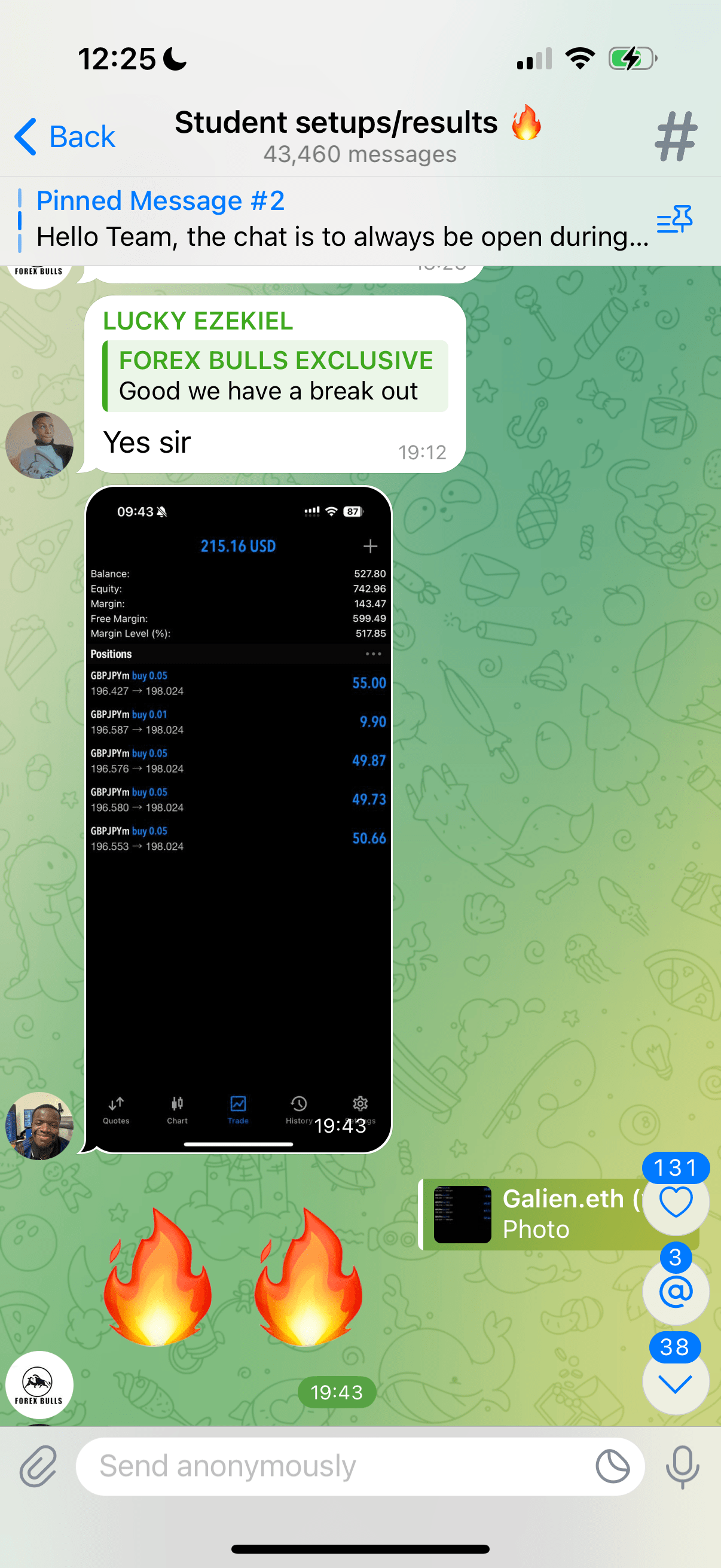 Withdrawal certificate